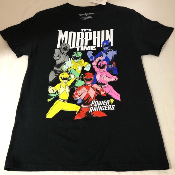 🎉✨💥 Host Pick 🎉✨💥 - NWT Men’s Mighty Morphin Power Rangers Shirt - Picture 1 of 4